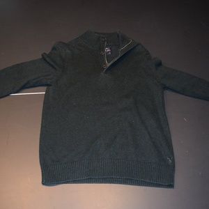 Large Quarter Zip/Button American Eagle Pullover